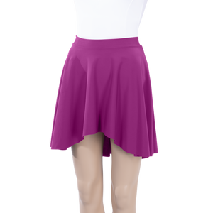 Milliskin High-Low Above Knee Skirt - Child
