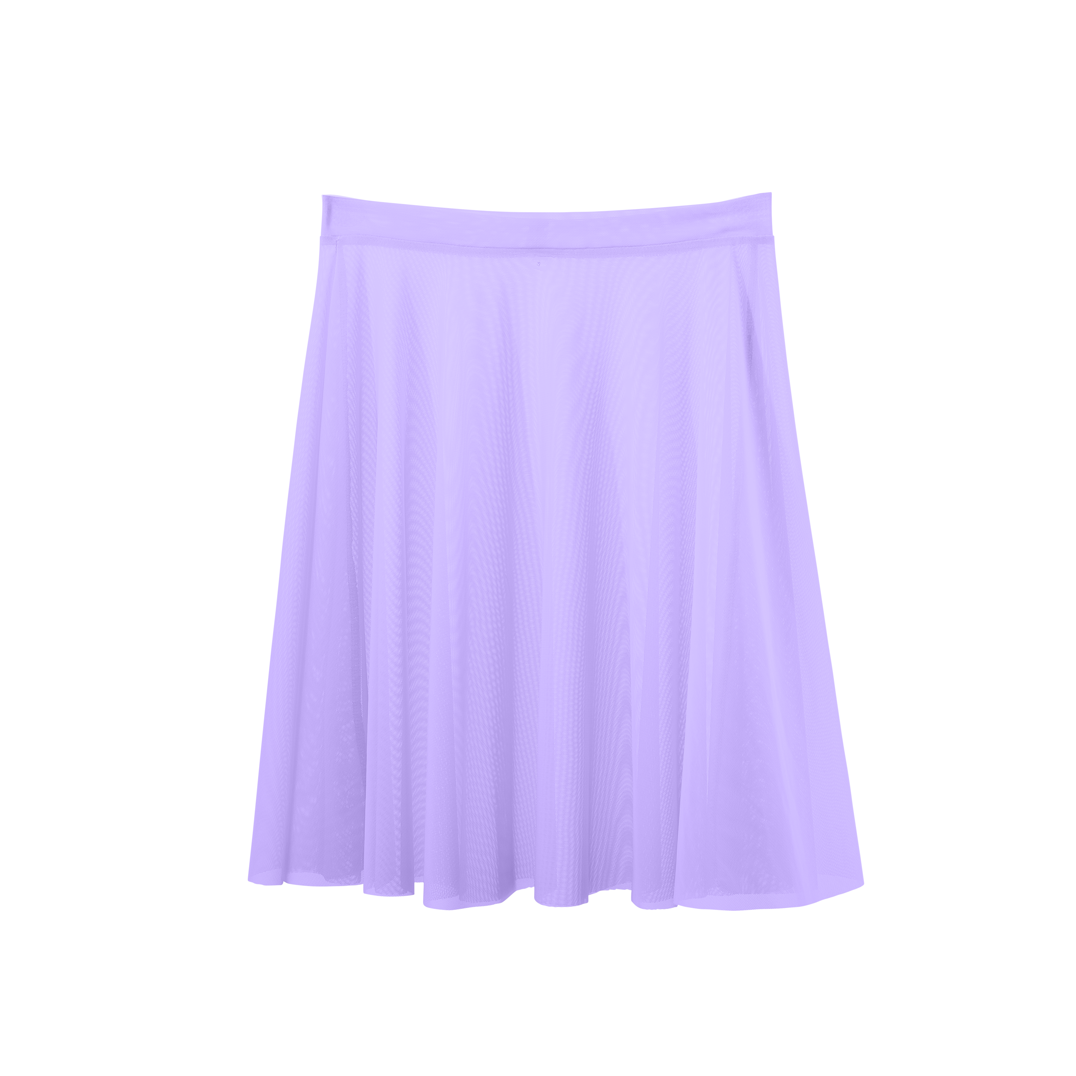Meridien Mesh A-line Above Knee Skirt