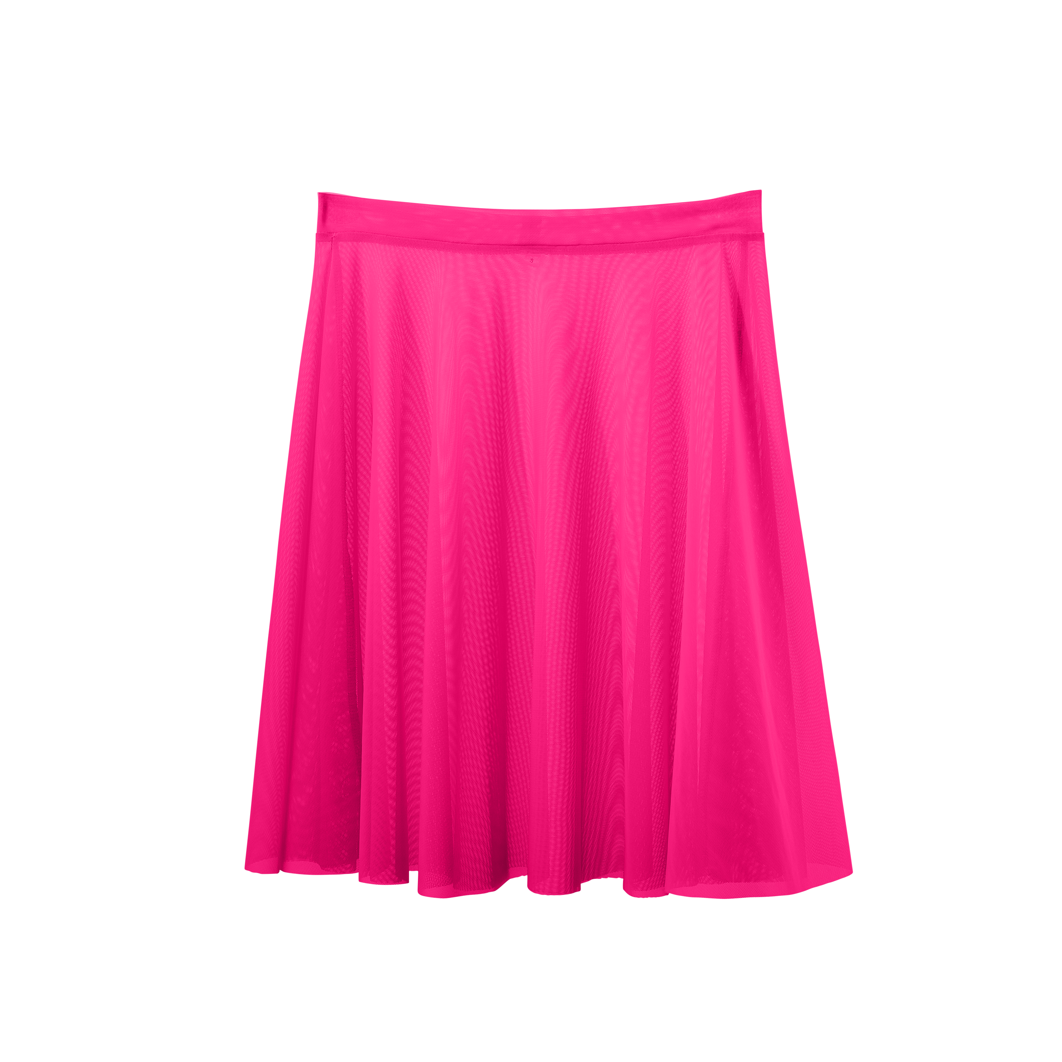 Meridien Mesh A-line Above Knee Skirt