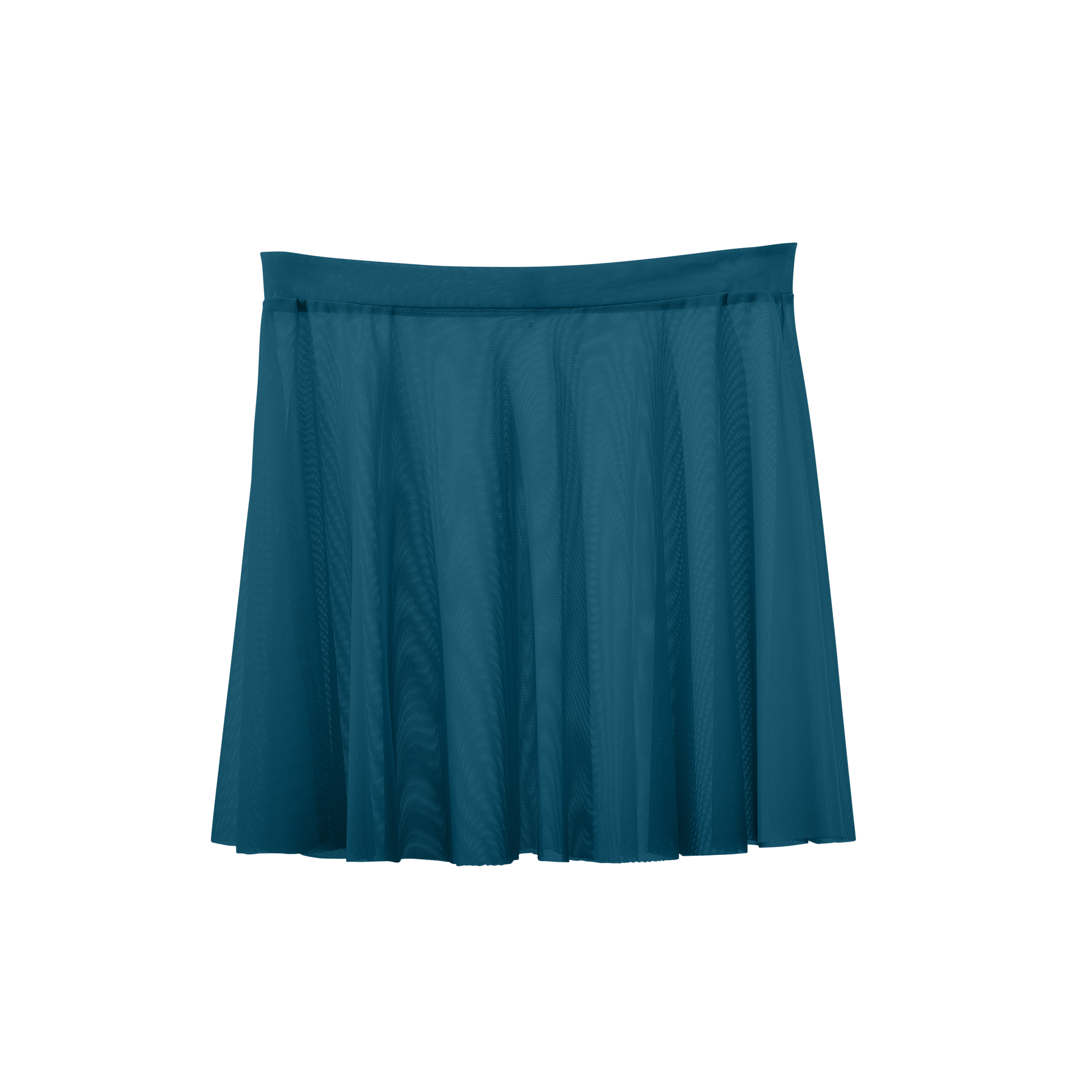 Meridien Mesh A-Line Pull-On Skirt