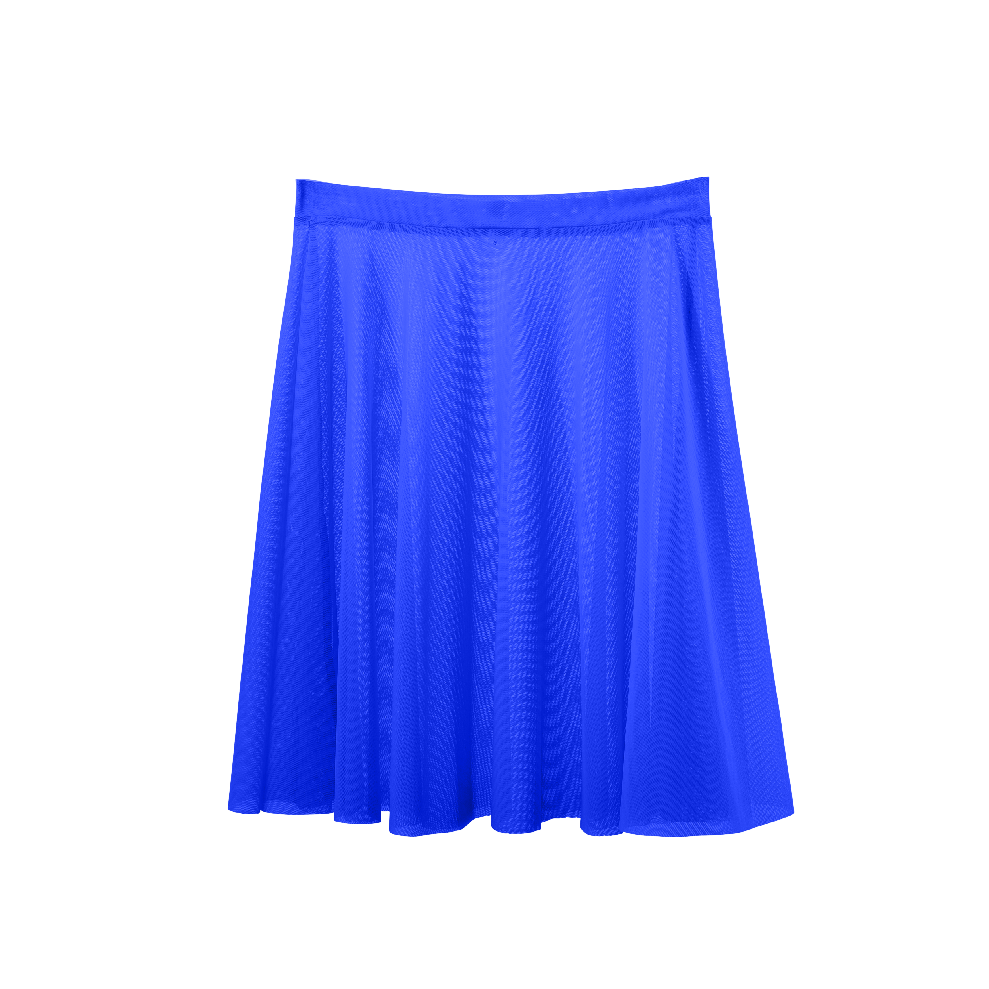 Meridien Mesh A-line Above Knee Skirt