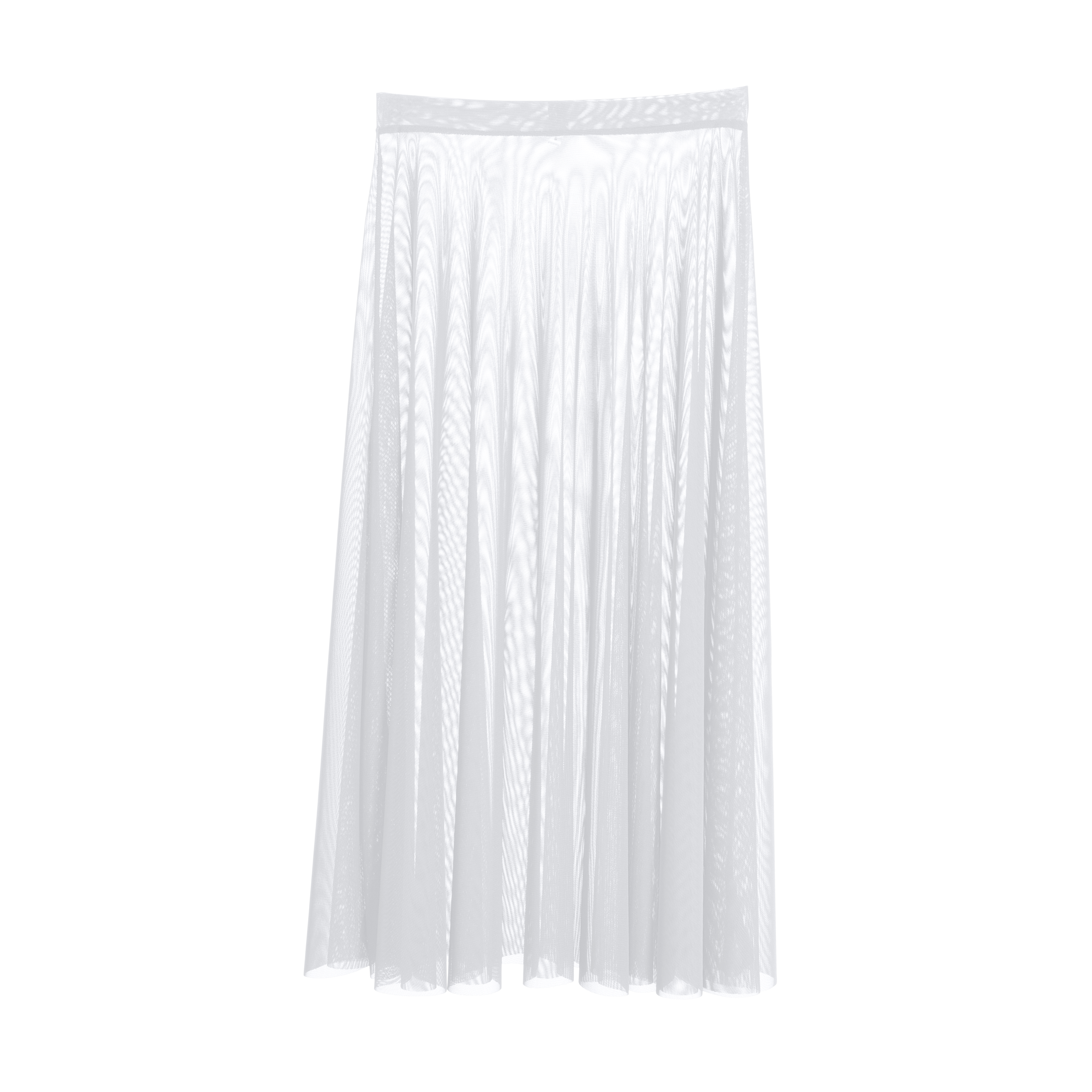 Meridien Mesh A-Line Midi Skirt - Child