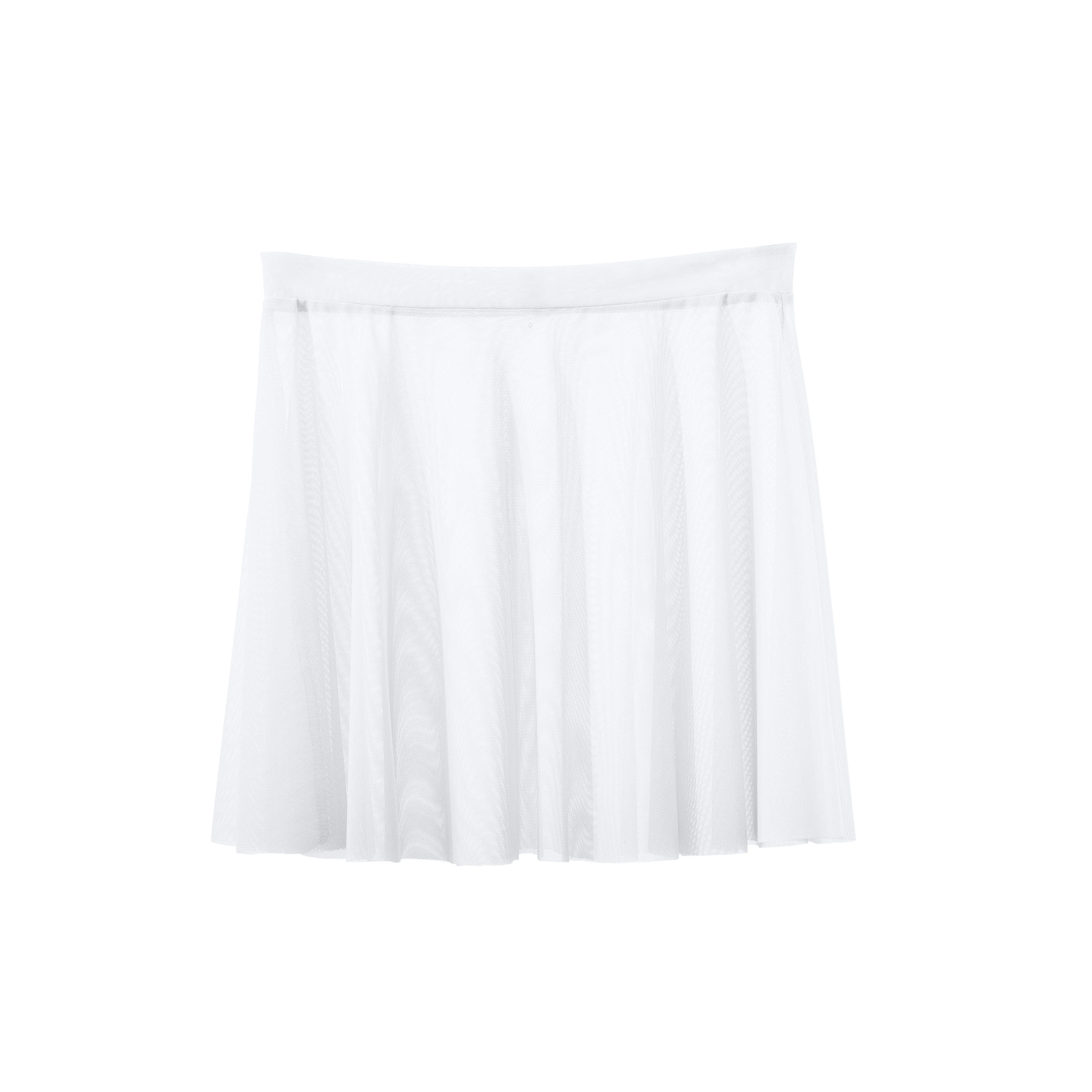 Meridien Mesh A-Line Pull-On Skirt - Child