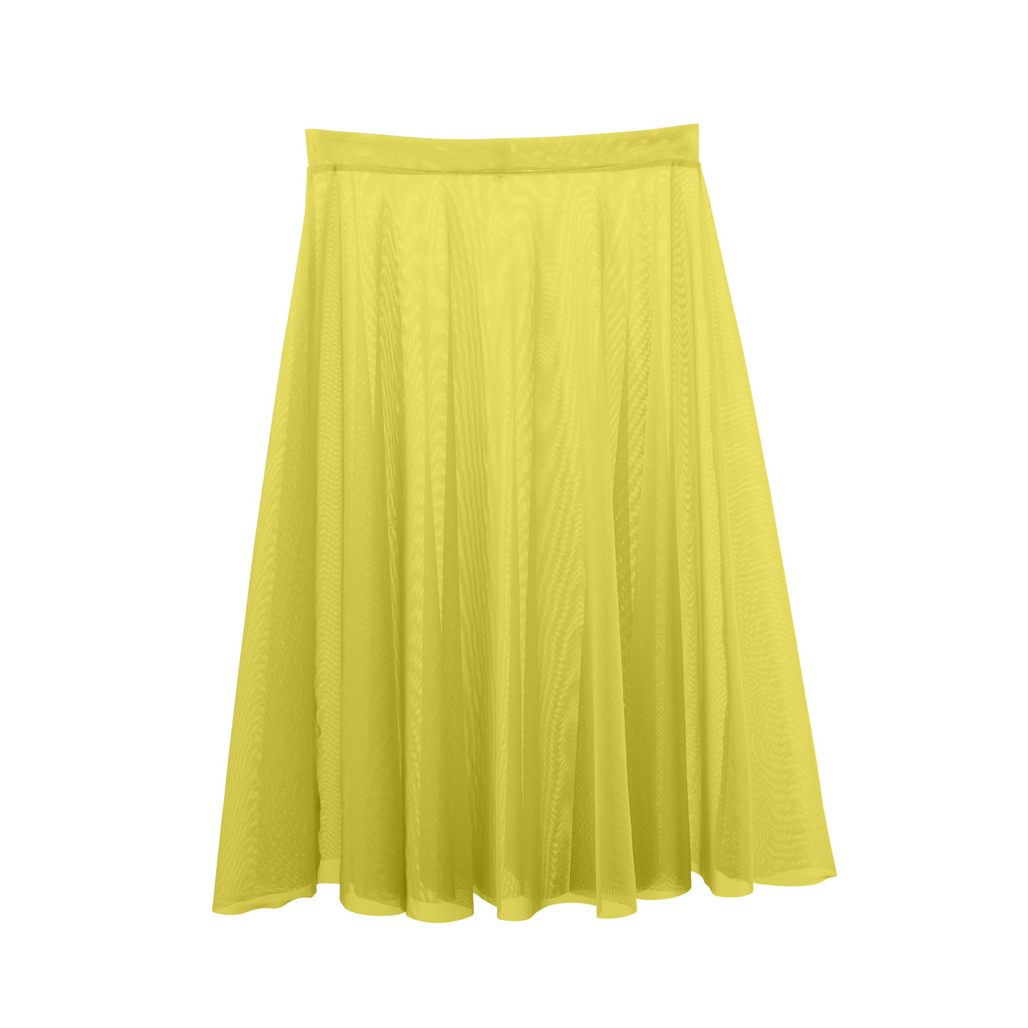 Meridien Mesh A-Line Below Knee Skirt - Child