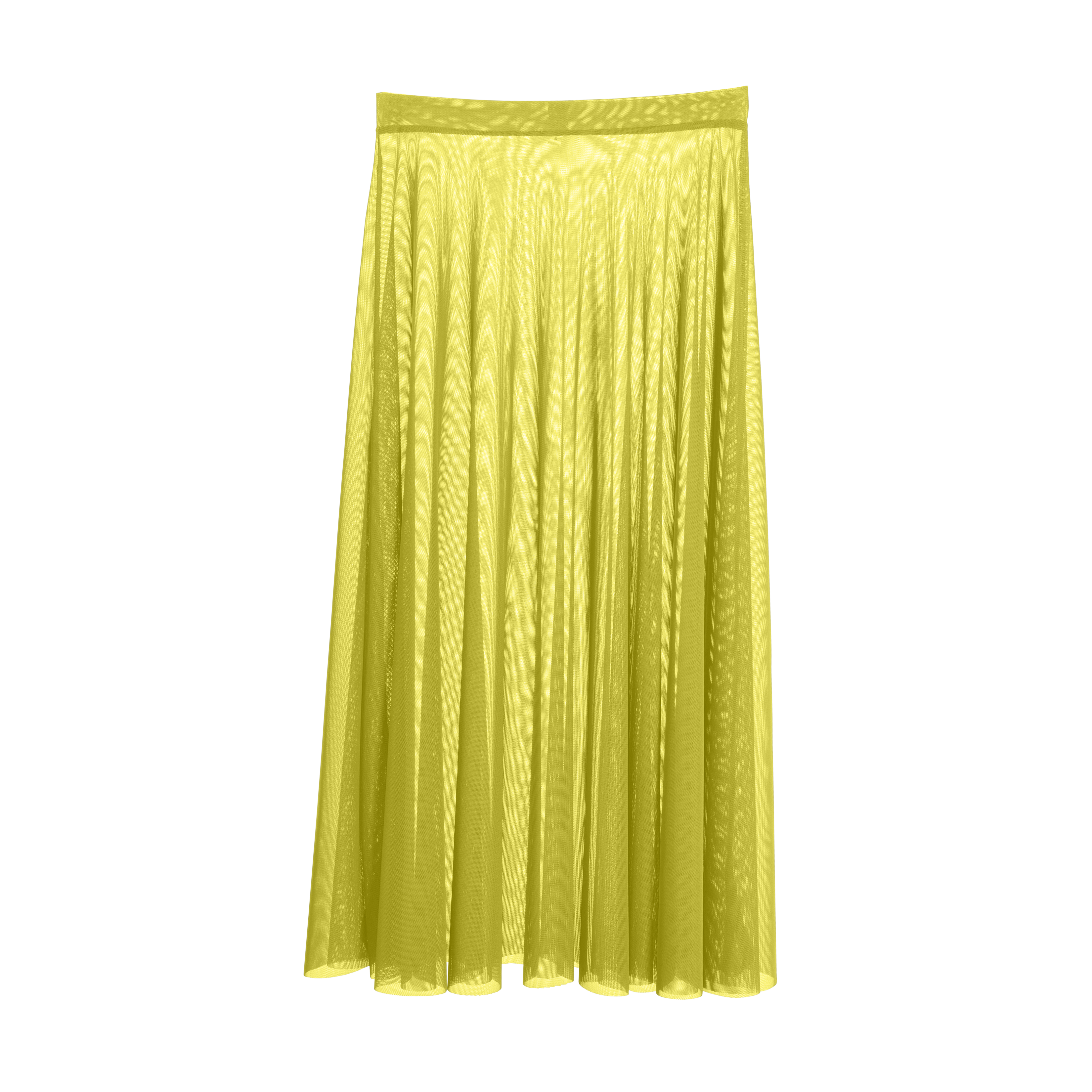 Meridien Mesh A-Line Midi Skirt - Child