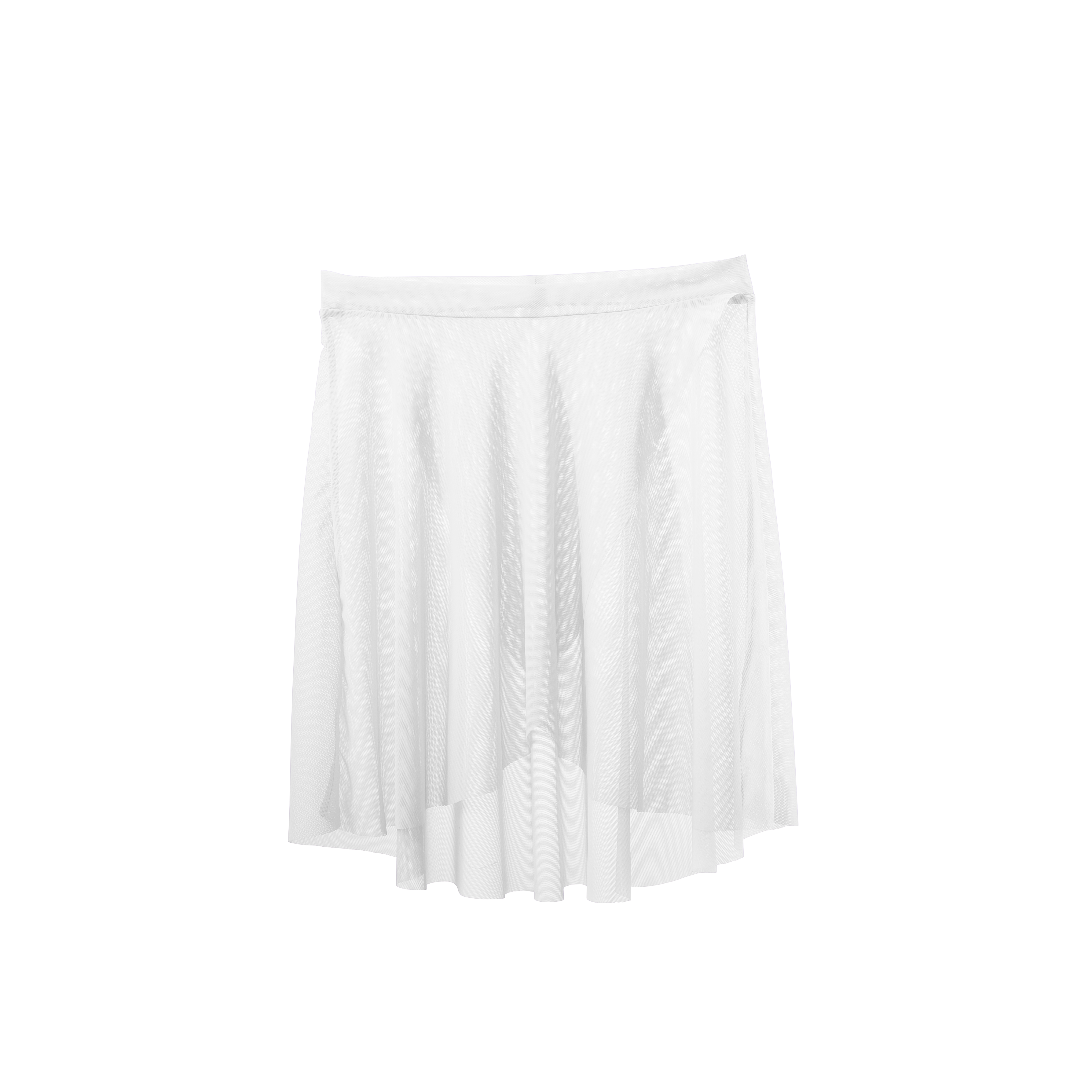 Vinchilight Mesh Criss Cross Above Knee Skirt