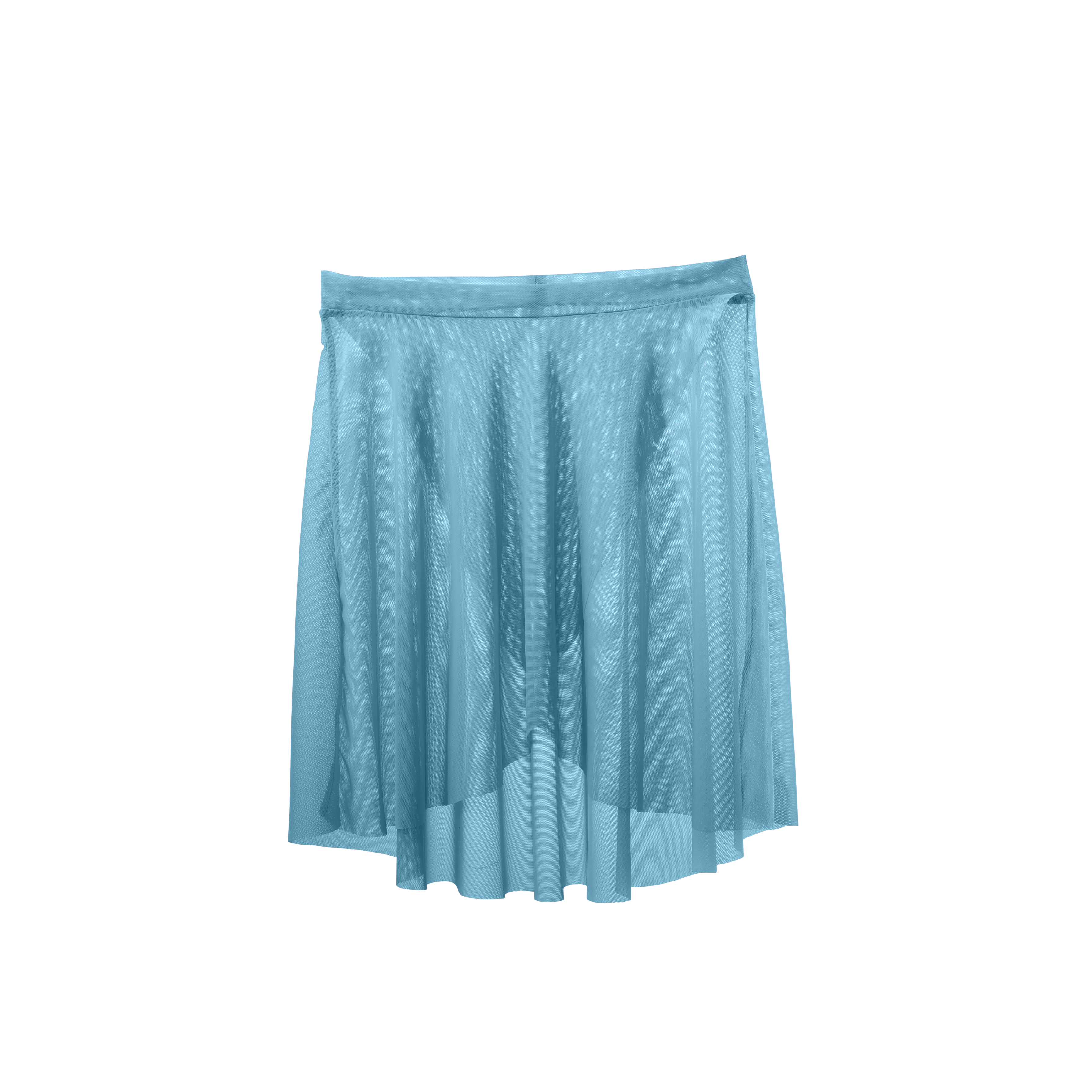 Vinchilight Mesh Criss Cross Above Knee Skirt