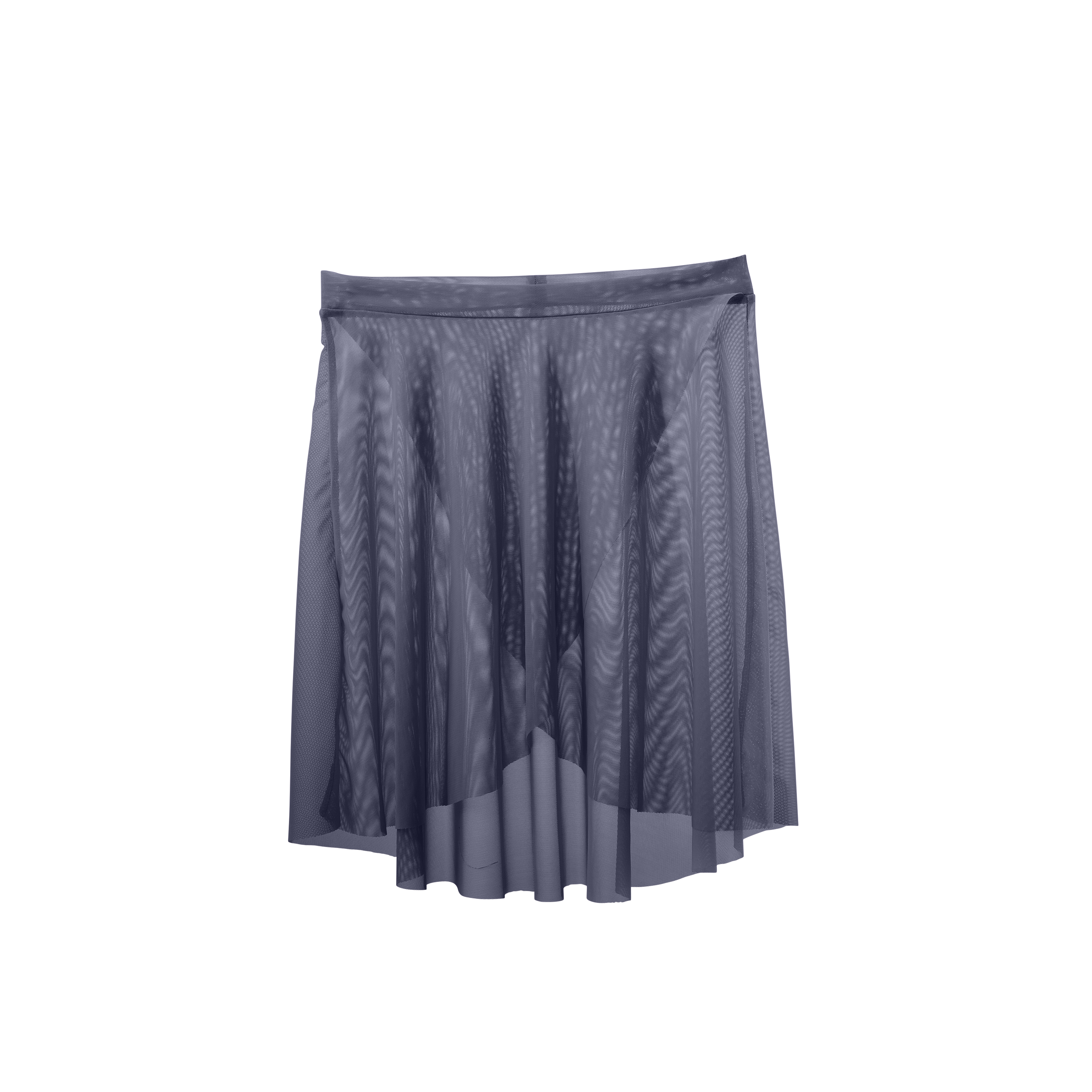 Vinchilight Mesh Criss Cross Above Knee Skirt