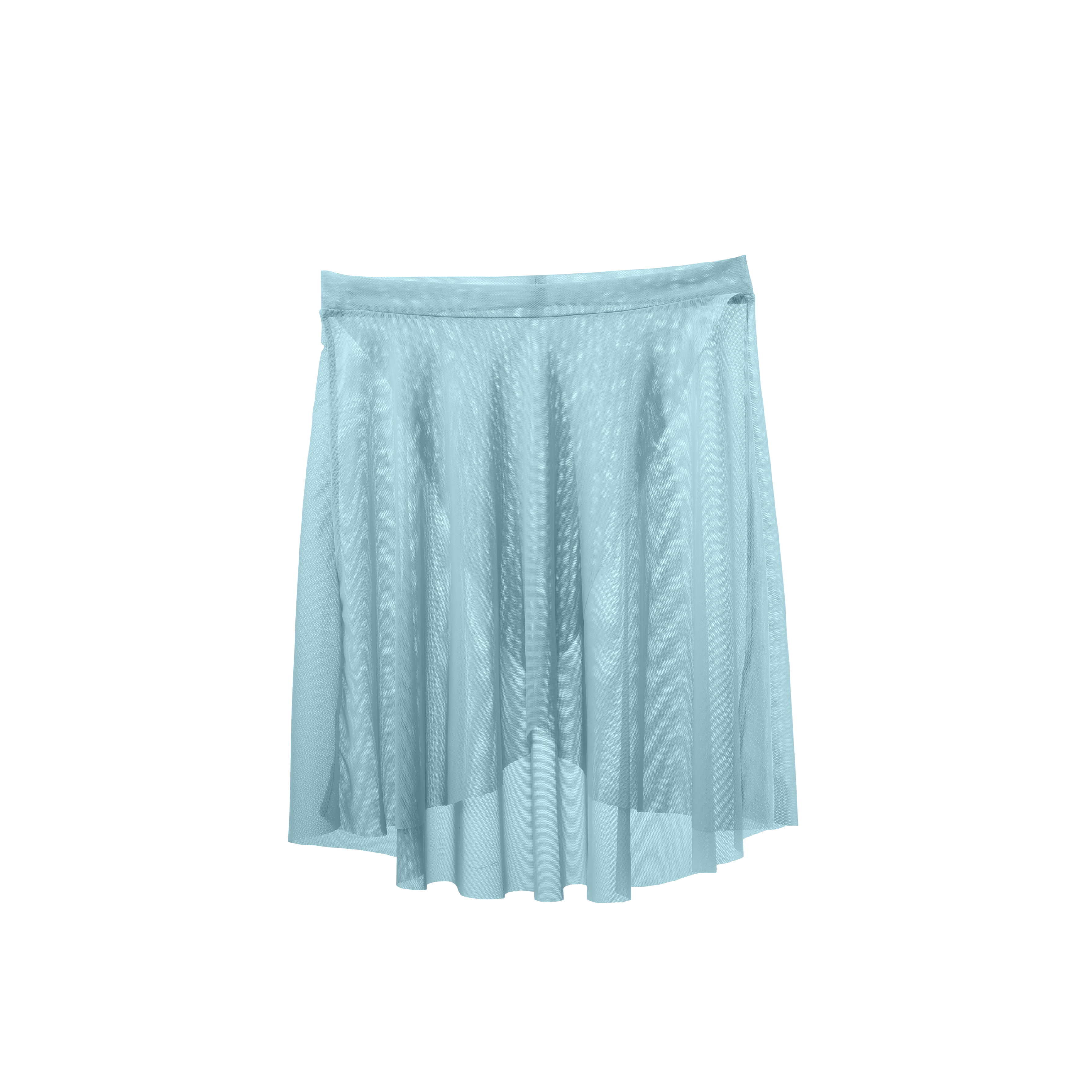 Vinchilight Mesh Criss Cross Above Knee Skirt