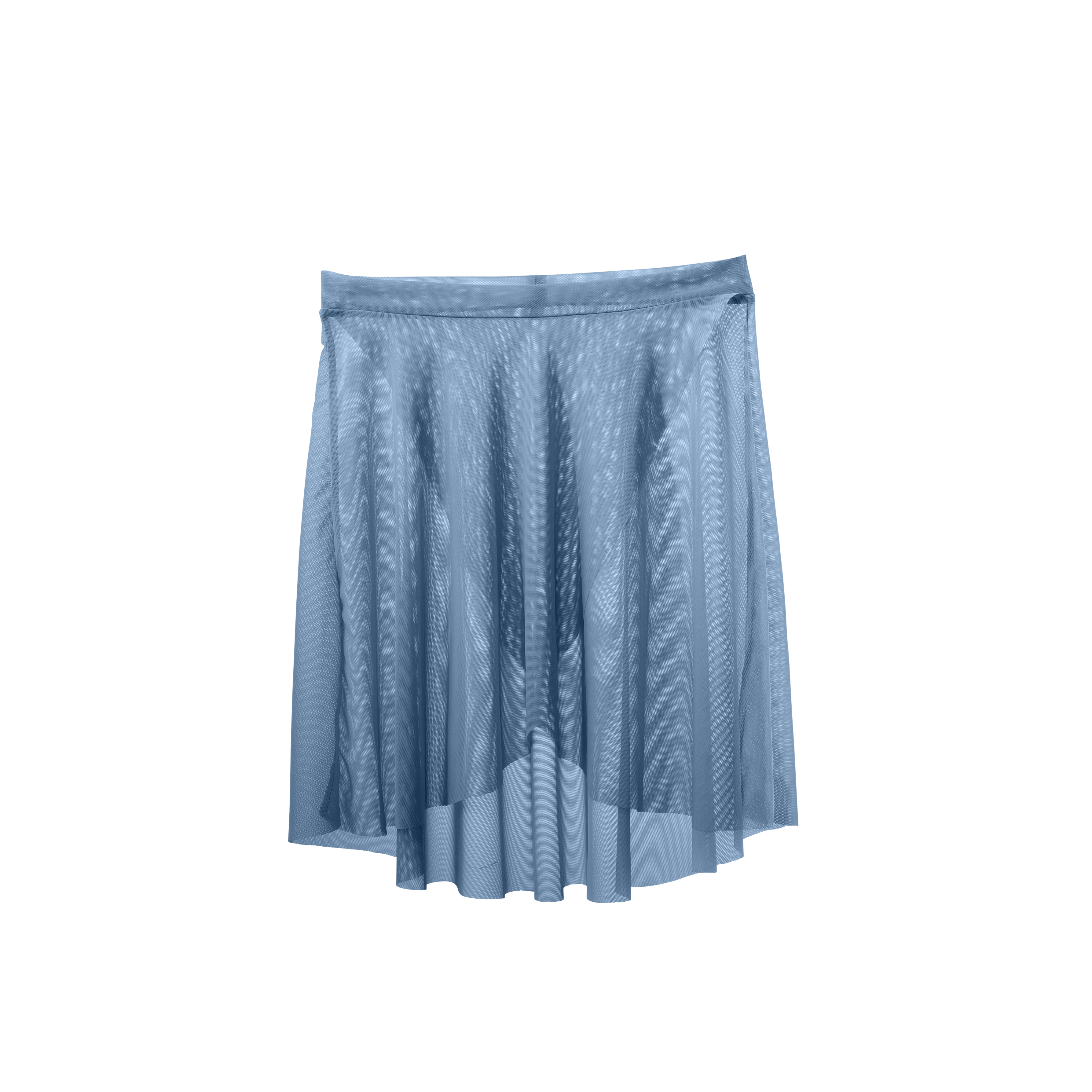 Vinchilight Mesh Criss Cross Above Knee Skirt