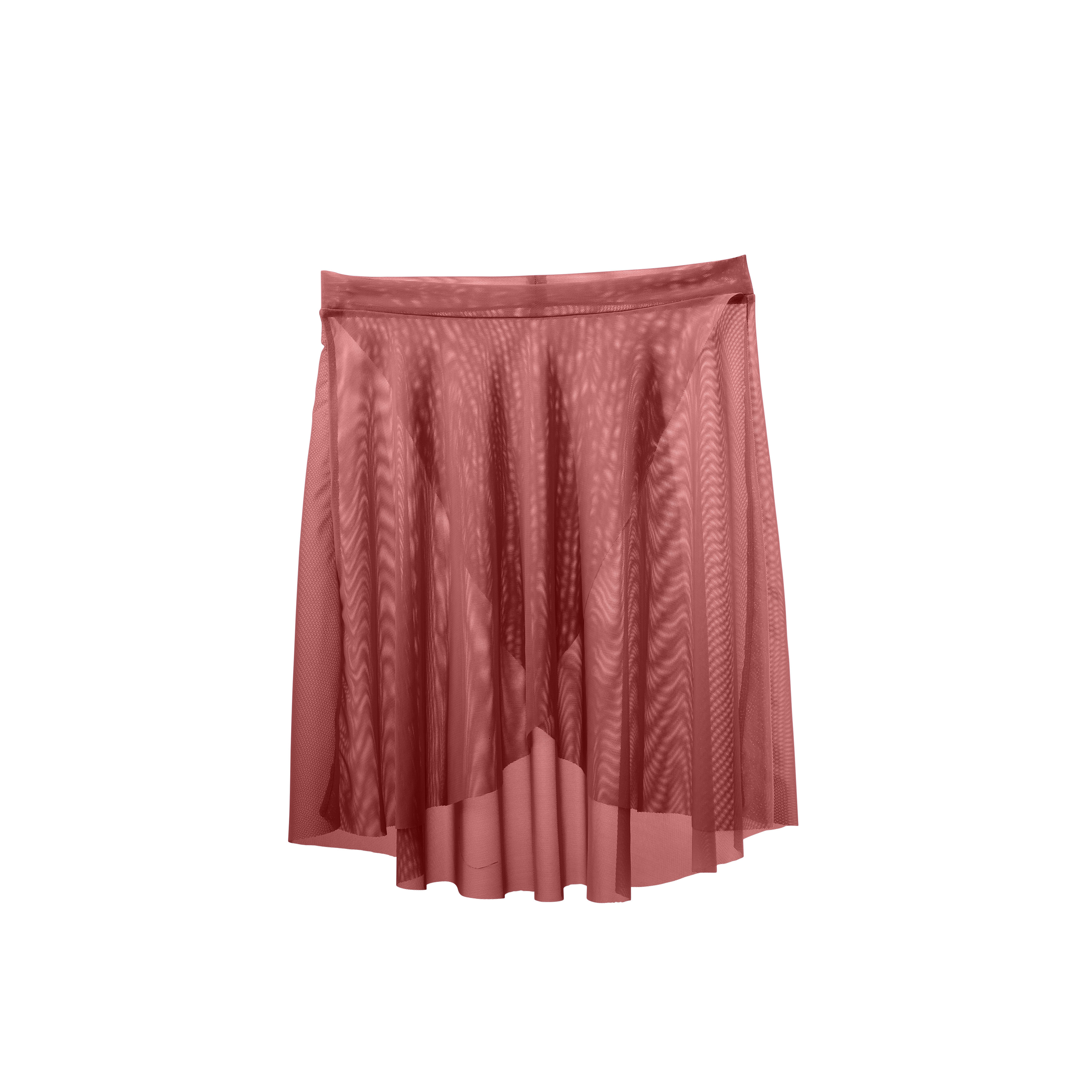 Vinchilight Mesh Criss Cross Above Knee Skirt