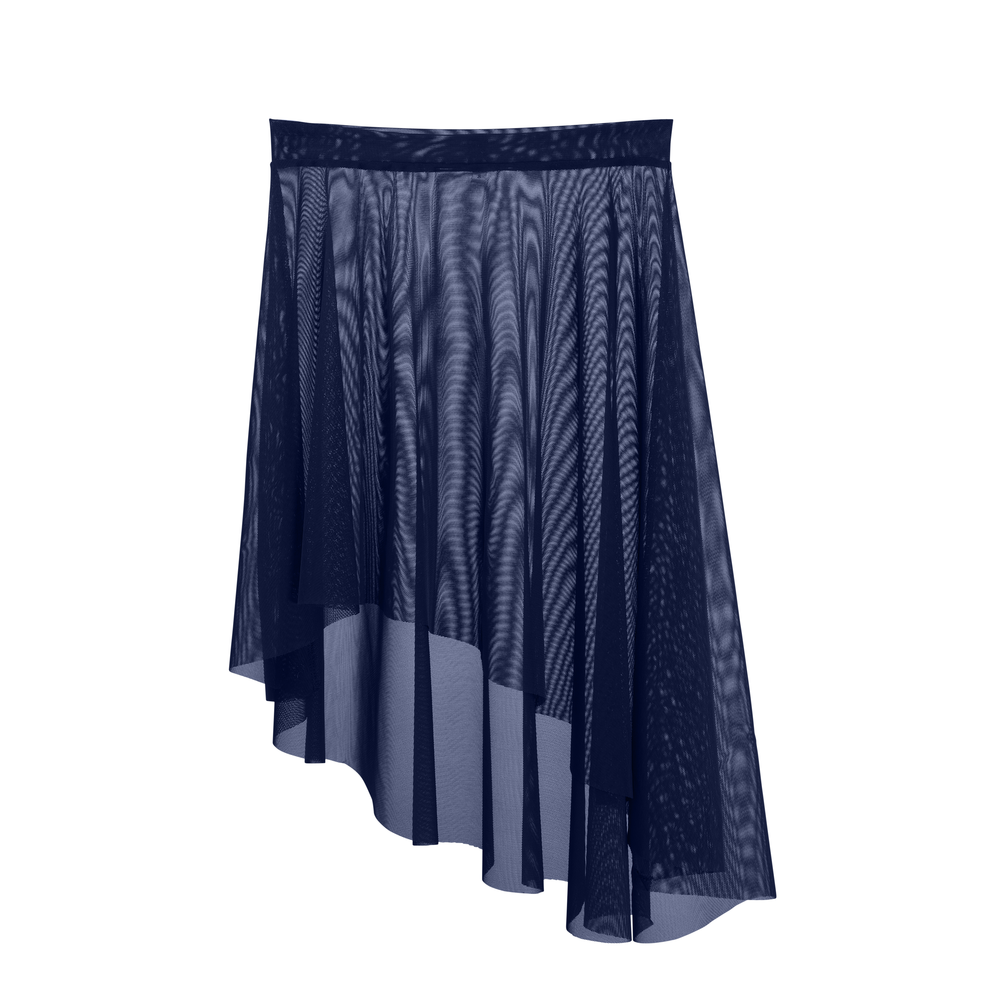 Meridien Mesh Lyrical Below Knee Skirt - Child