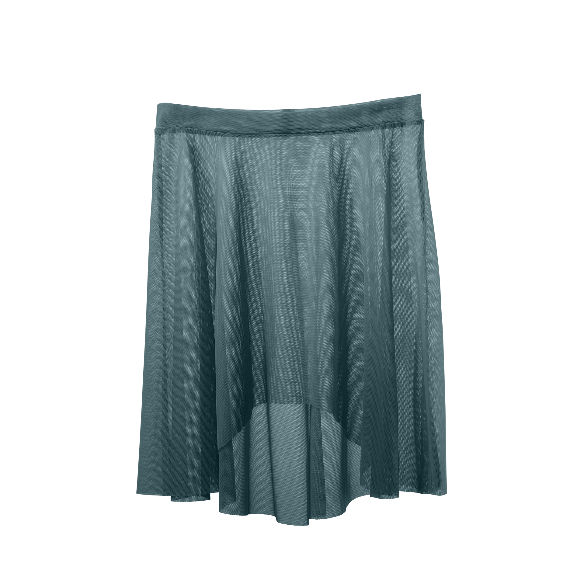 Vinchilight Mesh High-Low Above Knee Skirt – Corps Dancewear