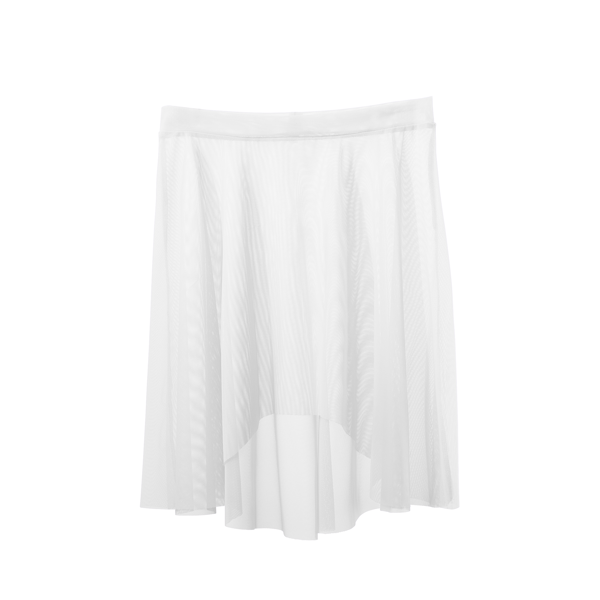 Vinchilight Mesh High-Low Above Knee Skirt – Corps Dancewear