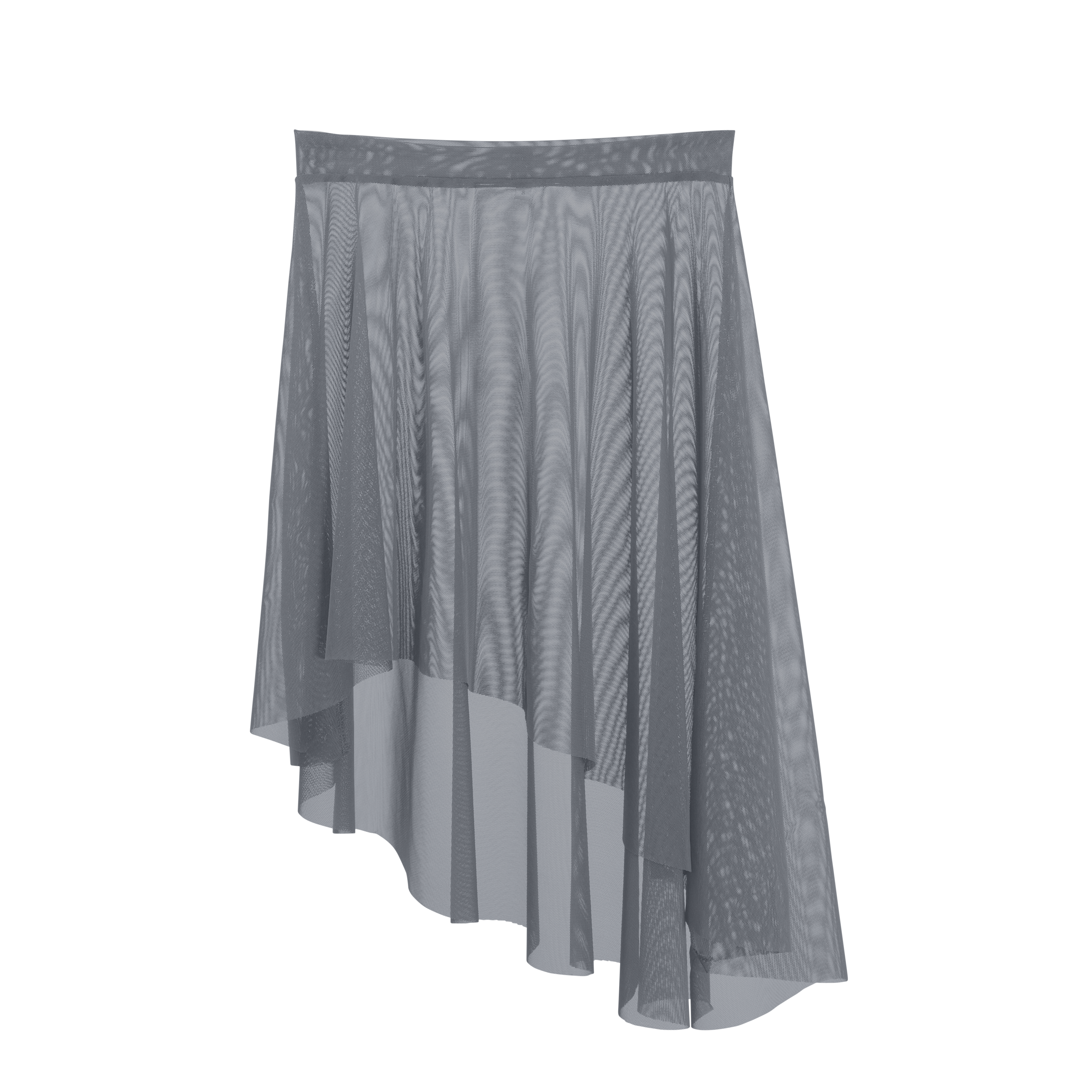 Vinchilight Mesh Lyrical Below Knee Skirt