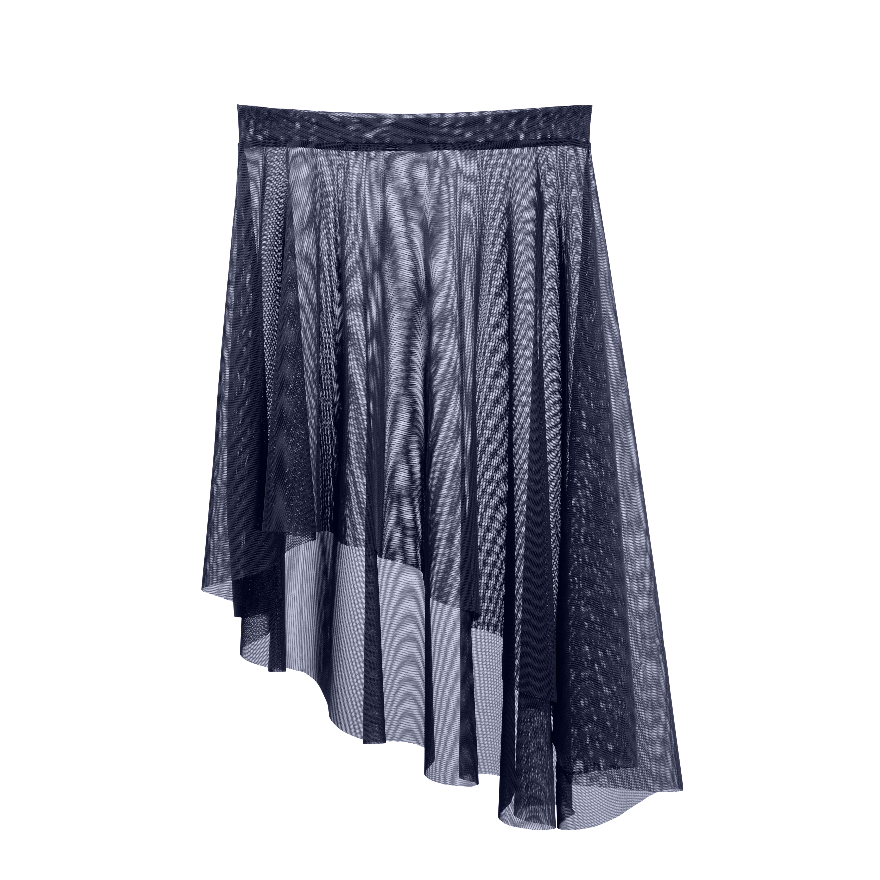 Vinchilight Mesh Lyrical Below Knee Skirt