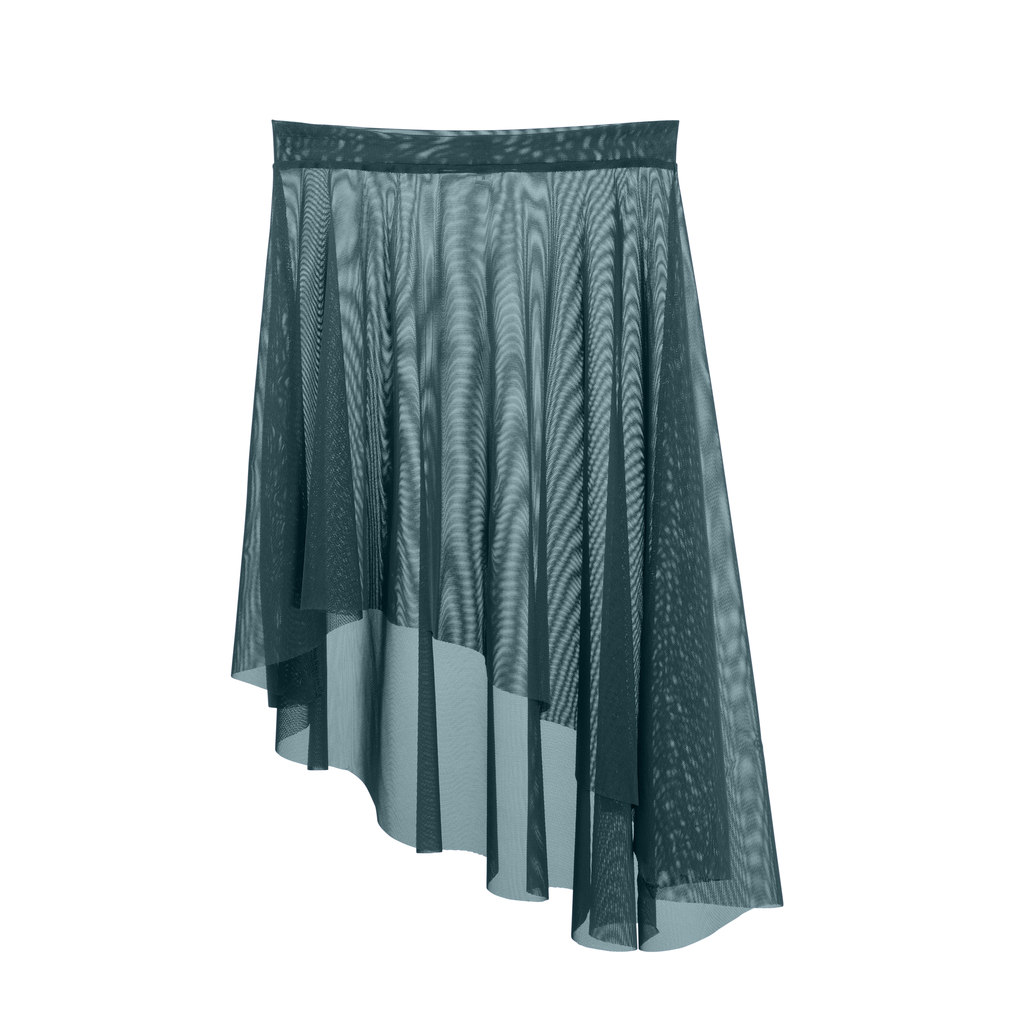 Vinchilight Mesh Lyrical Below Knee Skirt