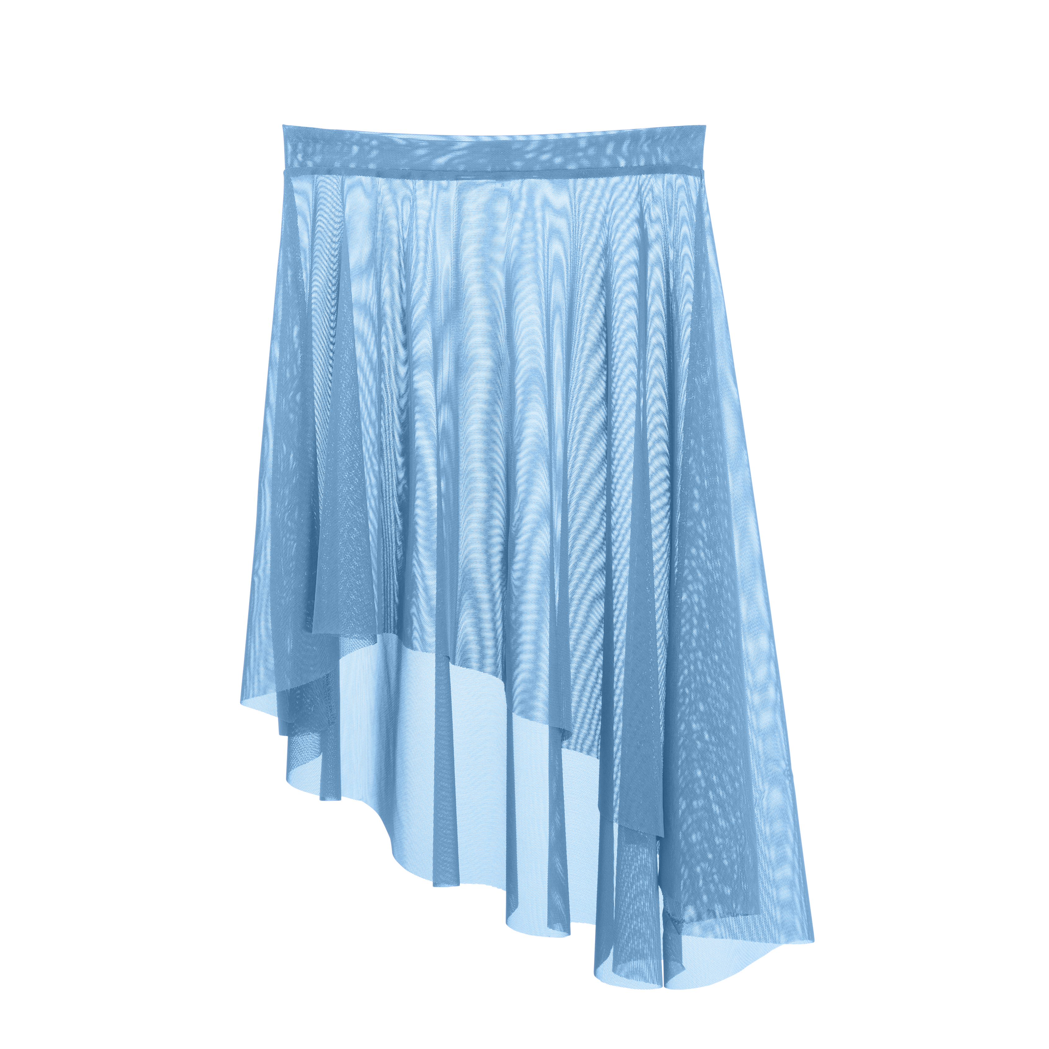 Vinchilight Mesh Lyrical Below Knee Skirt
