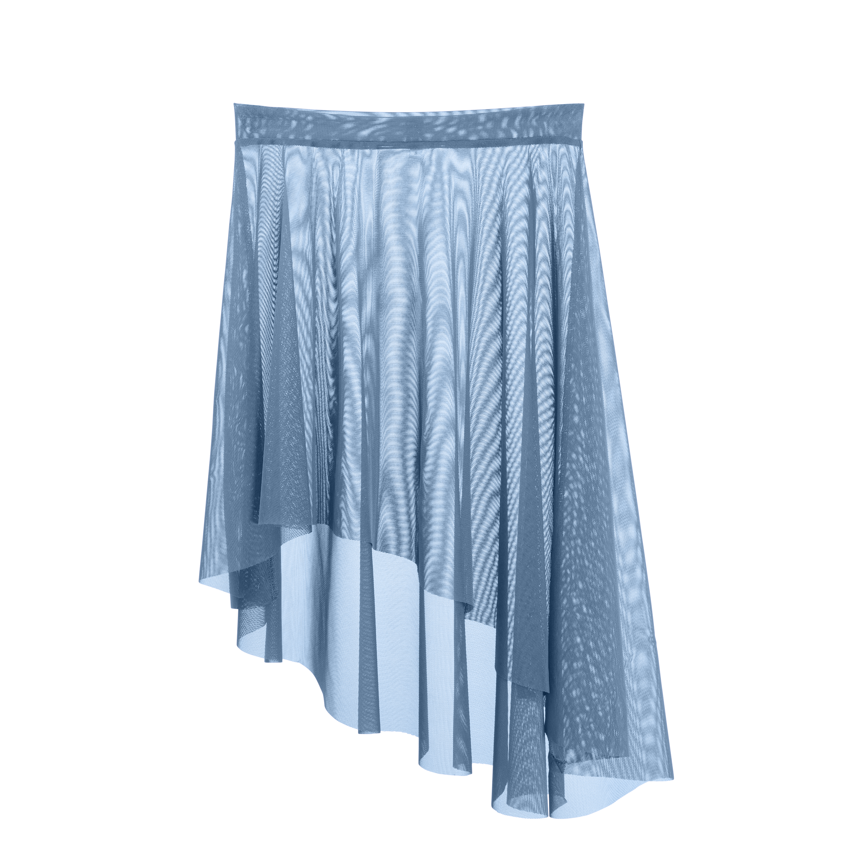 Vinchilight Mesh Lyrical Below Knee Skirt
