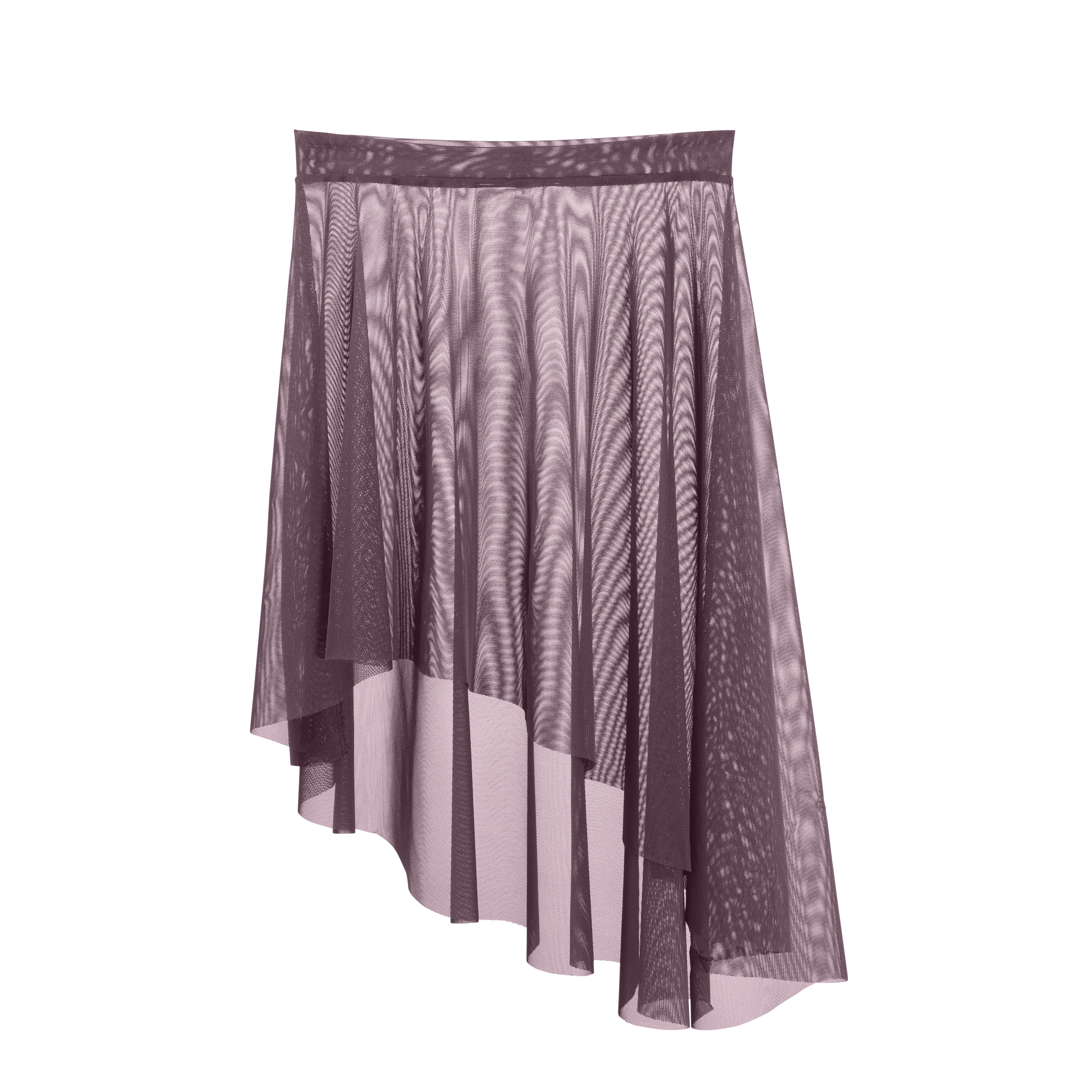 Vinchilight Mesh Lyrical Below Knee Skirt