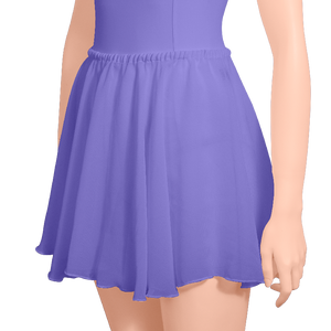 Chiffon Pull-on Circle Skirt - Adult