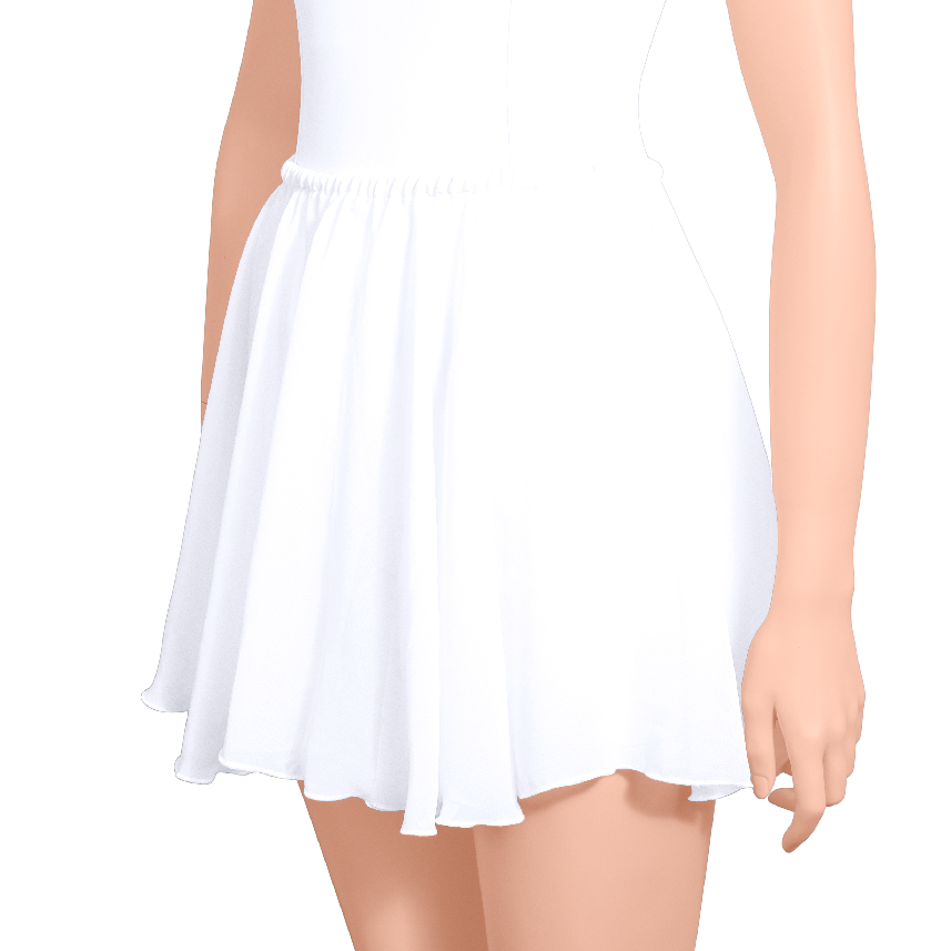 Chiffon Pull-on Circle Skirt - Child