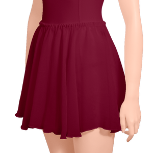 Chiffon Pull-on Circle Skirt - Adult