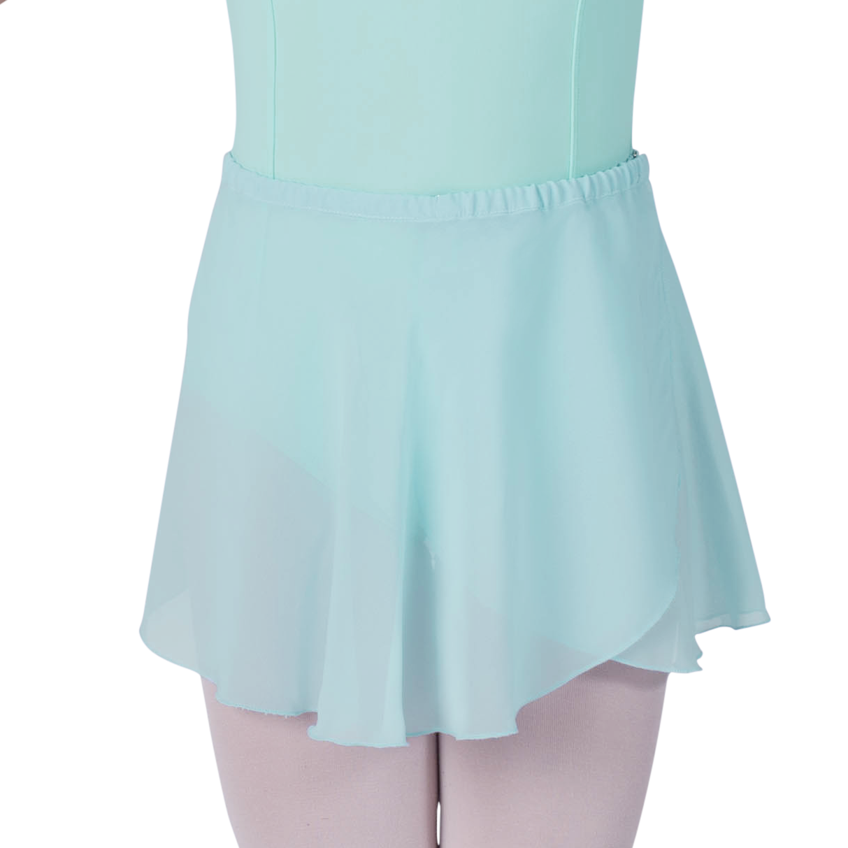 Chiffon Pull-on Wrap Skirt - Adult