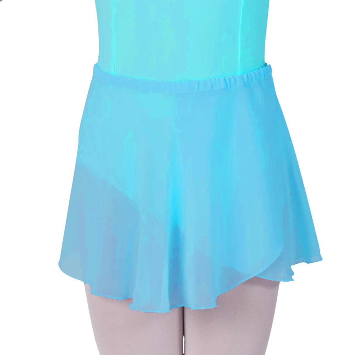 Chiffon Pull-on Wrap Skirt - Adult