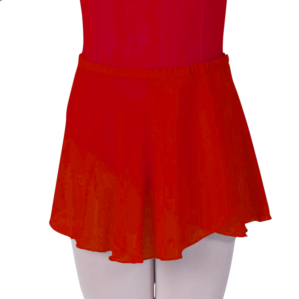 Chiffon Pull-on Wrap Skirt - Adult