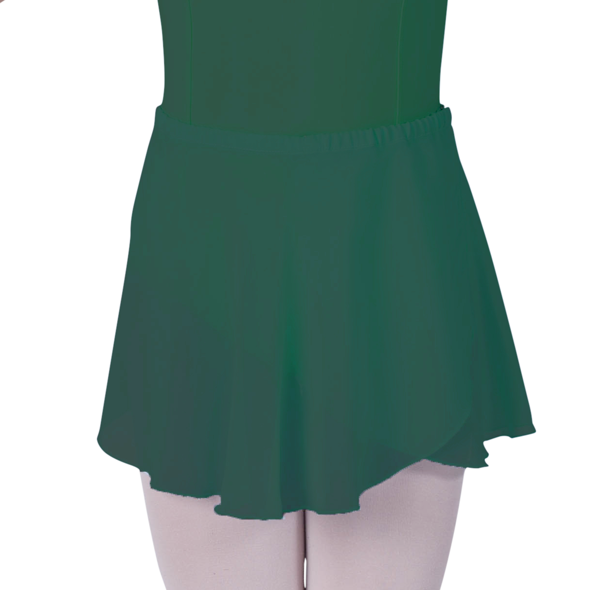 Chiffon Pull-on Wrap Skirt - Adult