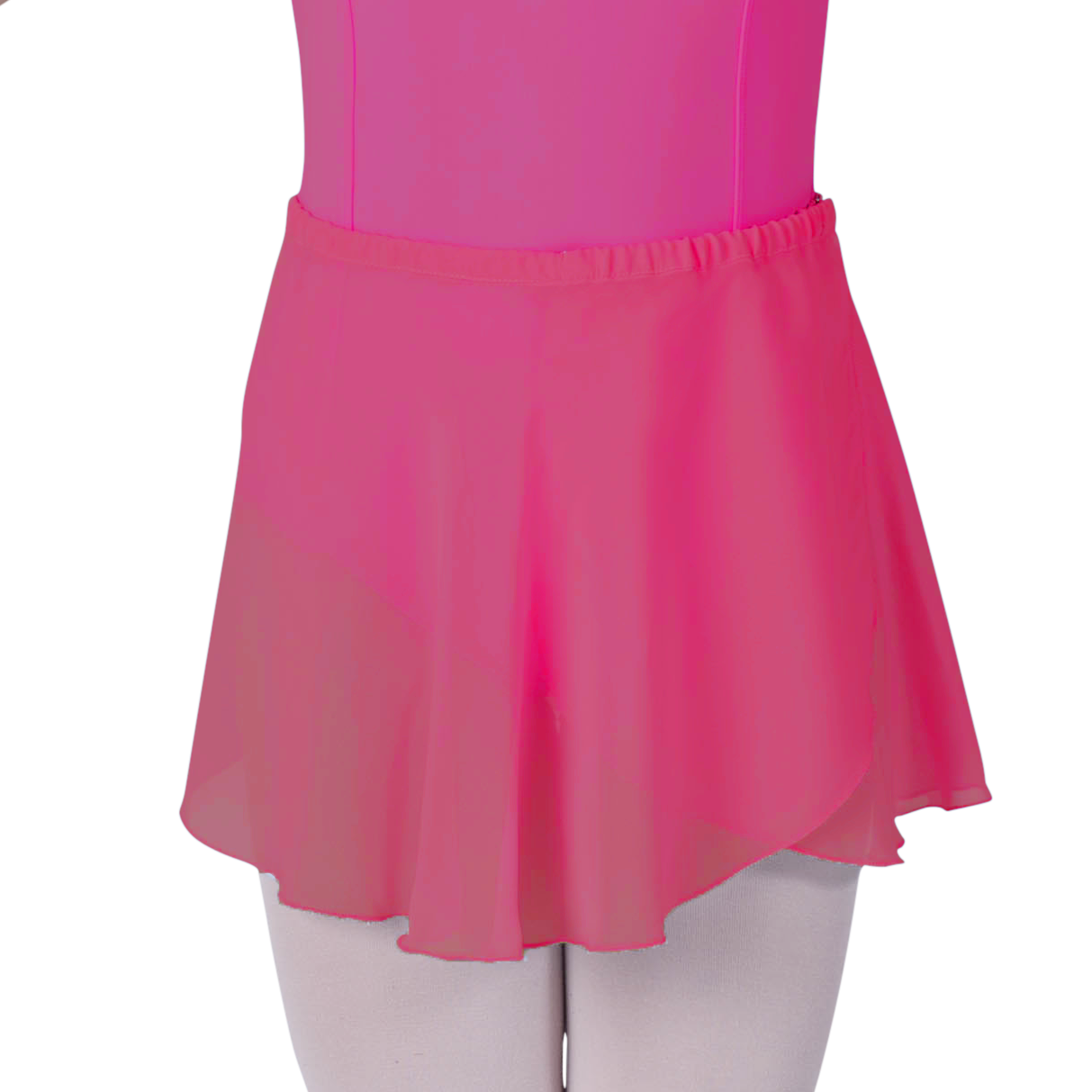 Chiffon Pull-on Wrap Skirt - Adult