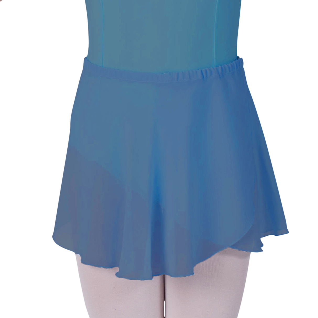 Chiffon Pull-on Wrap Skirt - Adult