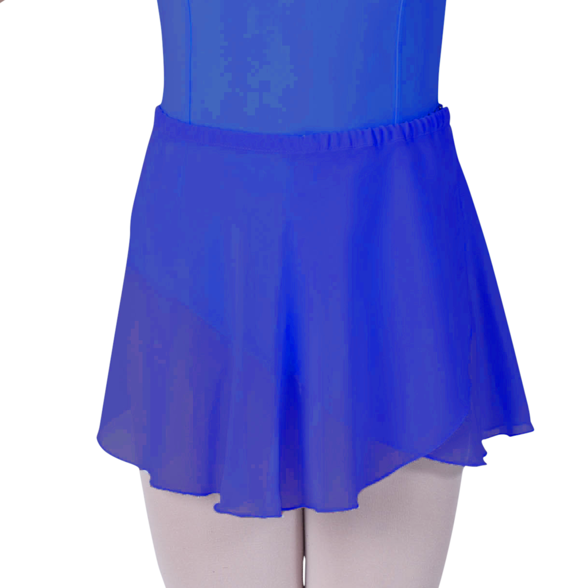 Chiffon Pull-on Wrap Skirt - Adult