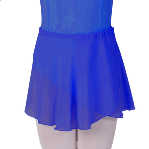 Chiffon Pull-on Wrap Skirt - Adult