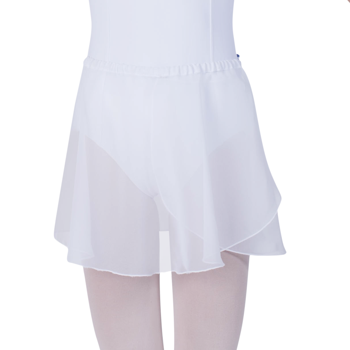 Chiffon Pull-on Wrap Skirt - Adult