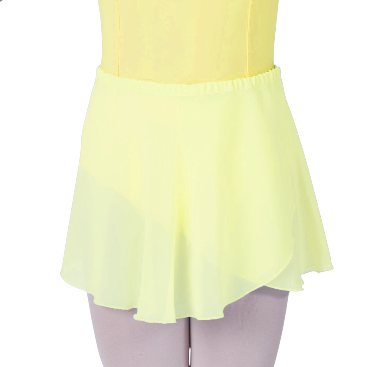 Chiffon Pull-on Wrap Skirt - Adult