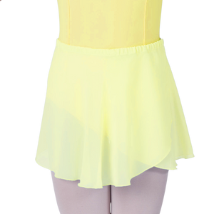 Chiffon Pull-on Wrap Skirt - Adult
