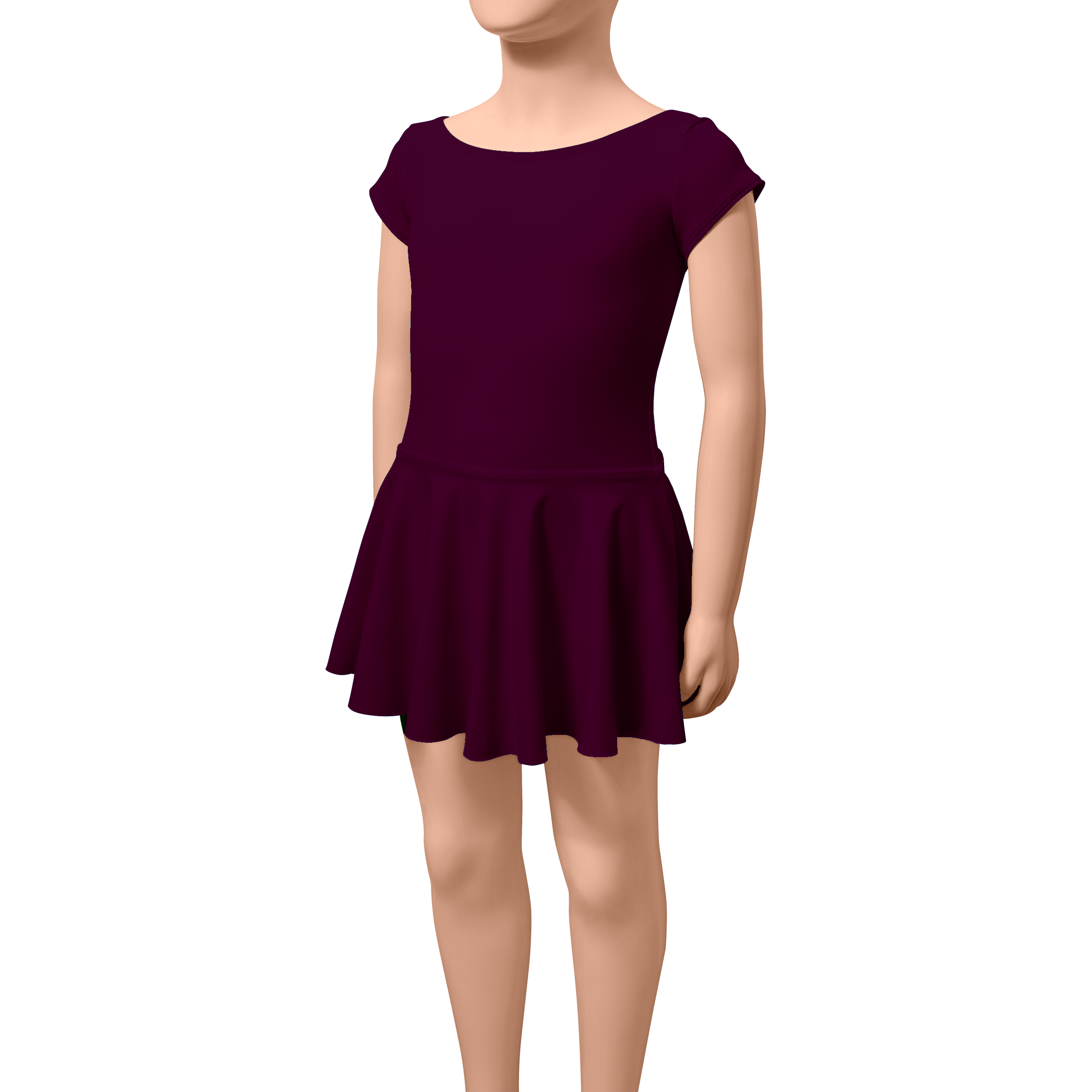 Skirted Cap Sleeves - Child