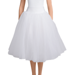 Five(5) Layer Pull On White Romantic Tutu