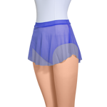 Meridien Mesh Pull-On Skirt - Adult - Made in USA