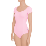 Princess Seams Cap Sleeves with Pinched Front, Low Back - Adult