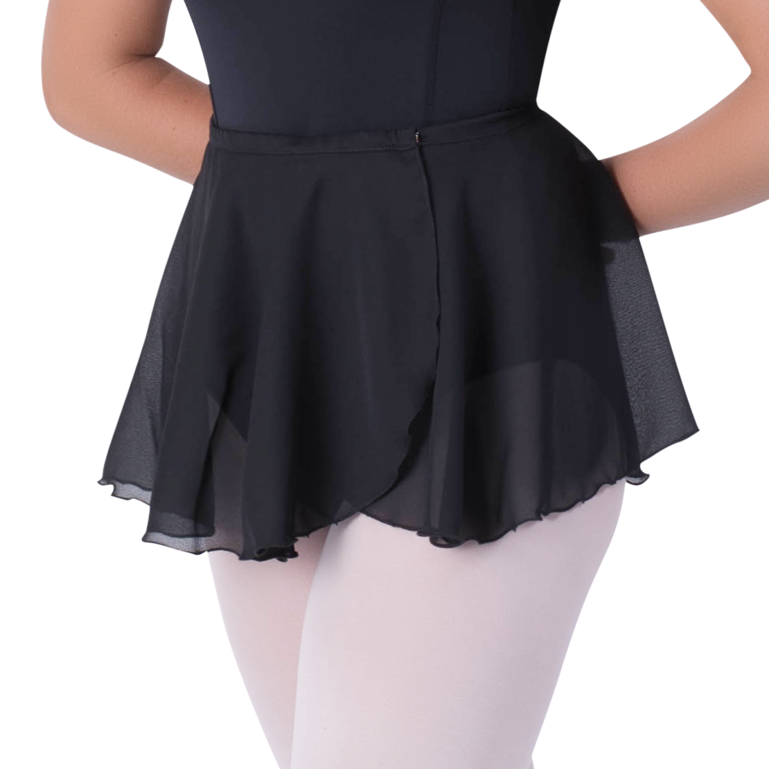 Chiffon_Wrap_Skirt_Black_Corps_Dancewear