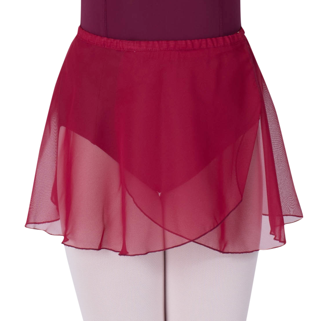 Chiffon_Wrap_Skirt_Wine_Corps_Dancewear