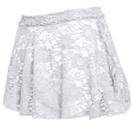 Atelier K Lace Pull On Skirt - Made in USA